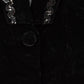 Vintage 1990s Sequin Blazer Jacket Women's S
