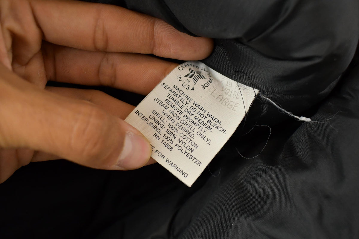 Vintage 1990s Carhartt Quilted Lined Vest Jacket Men's Large