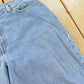 Vintage 2000s Levi's 550 Relaxed Fit Tapered Leg Denim Blue Jeans Women's 33 x 30.5