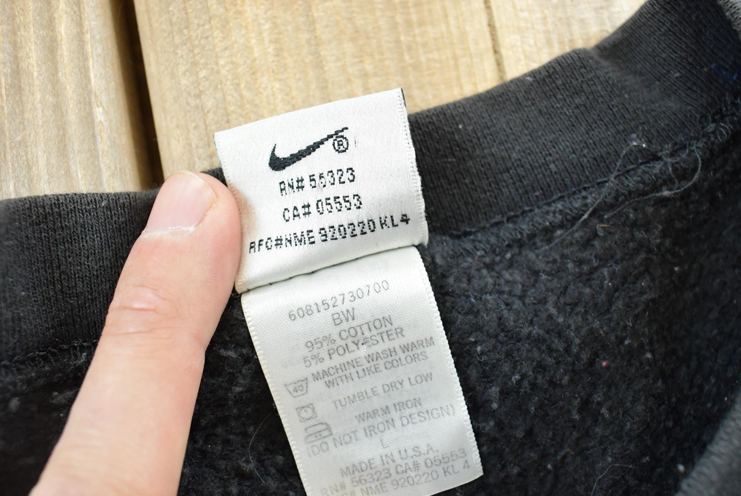 Vintage 1990s Nike Crewneck Sweatshirt Men's L