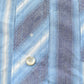 Vintage 1990s Wrangler Western Shirts Striped Pearl Snap Short Sleeve Button Up Shirt Mens 4XL