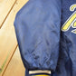 Vintage 2000s University of Michigan Wolverines Nylon Satin Bomber Jacket Men's XL