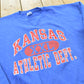Vintage 1990s Russell Athletic The University Of Kansas Jayhawks Collegiate Crewneck Sweatshirt Men's L