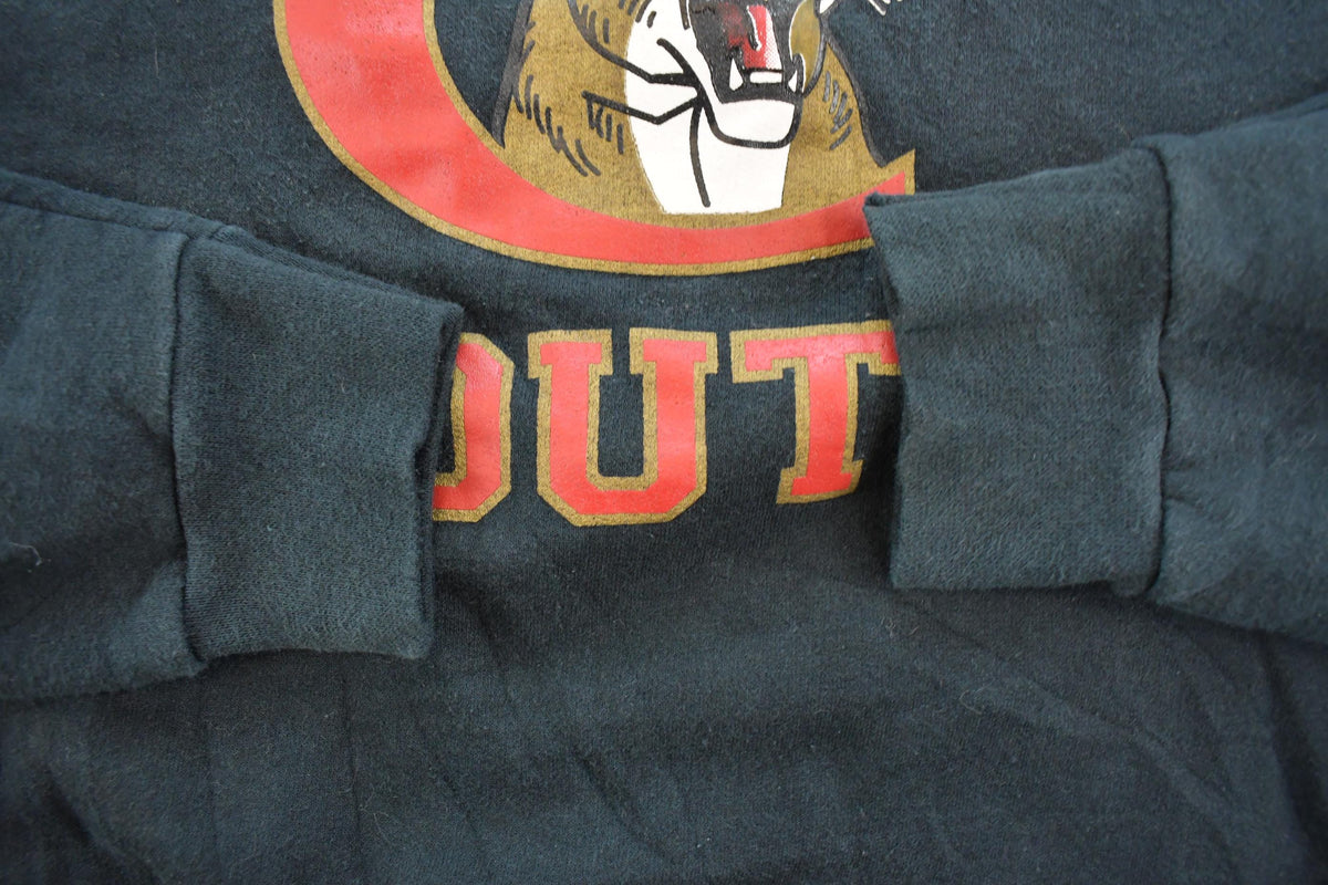Vintage 1990s Lakeville South High School Panthers Collegiate Crewneck Sweatshirt Men's M
