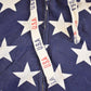 Vintage 1990s American Flag AOP Isaacs Designs Souvenir Hoodie Sweatshirt Men's XXL