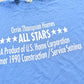 Vintage 1990 Orrin Thompson Homes All Stars Construction Promotional Souvenir T-Shirt Men's L