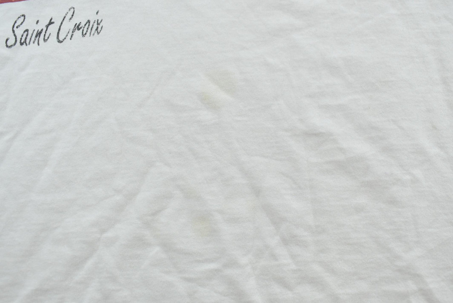 Vintage 1990s Saint Croix US Virgin Islands Souvenir Travel T-Shirt Mens M