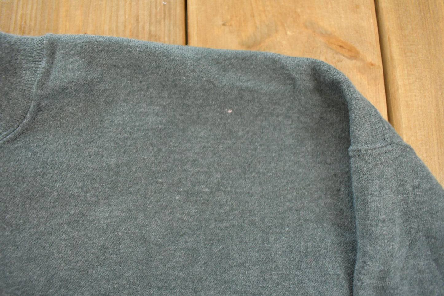 Vintage 1990s Russell Athletics Blank Gray Crewneck Sweatshirt Men's XL