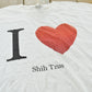 Vintage 1990s I Love Shih Tzus Dog Graphic T-Shirt Men's 2XL
