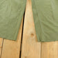 Vintage 1970s Military OG 507 Army Fatigue Pants Men's 33 x 25