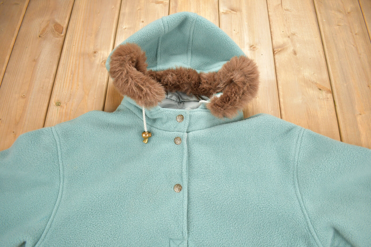 Vintage 1990s Tsunami Sport Fleece Parka Jacket