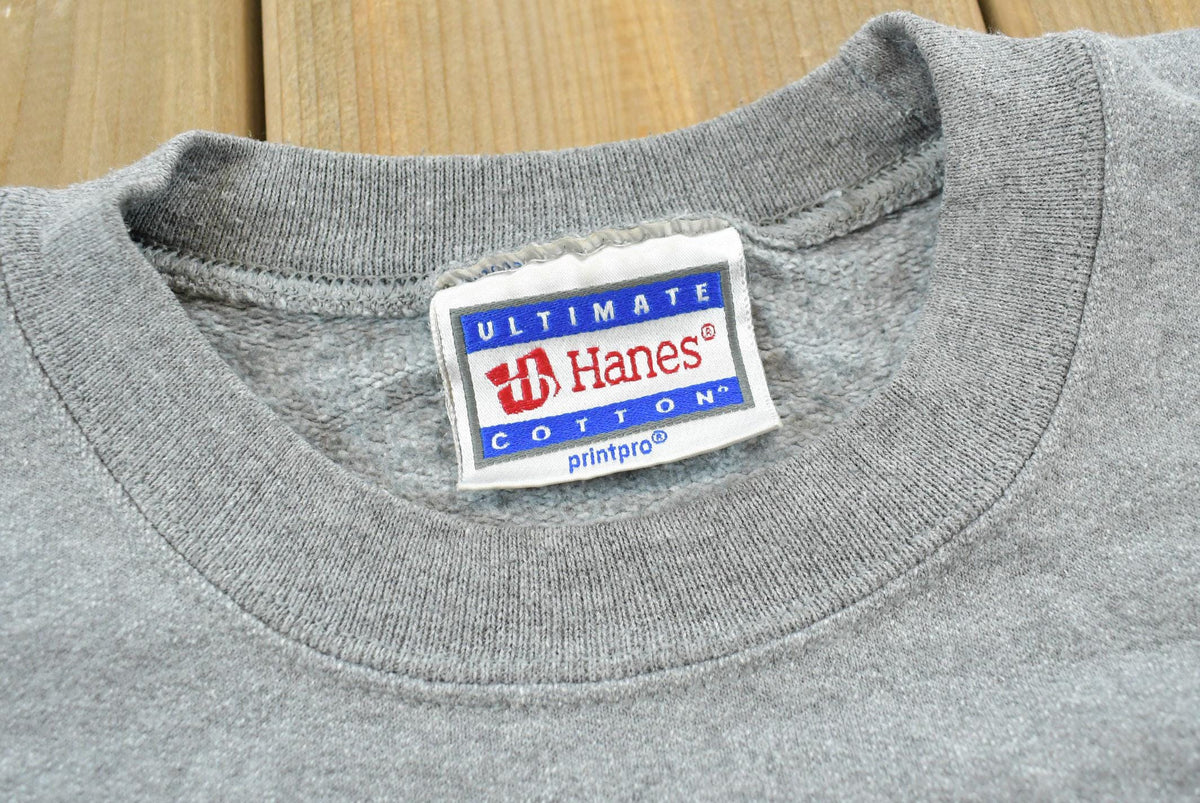 Vintage 1990s Can Am Challenge Cup Hockey Lake Placid Crewneck Sweatshirt Men's XL