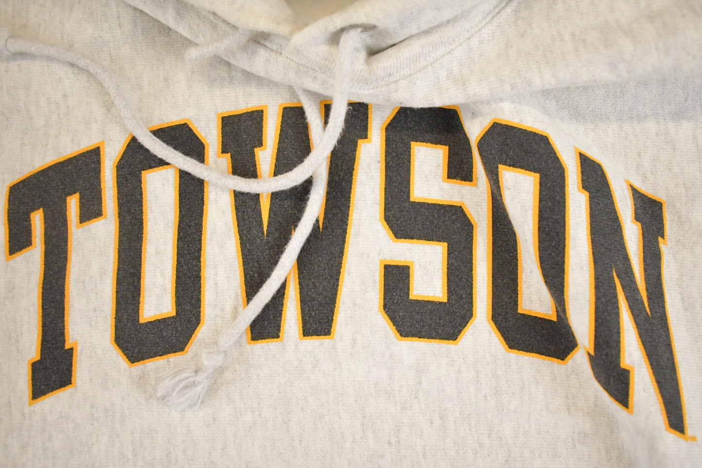 Vintage Y2K Towson Champion Reverse Weave Hoodie Sweatshirt Men's S