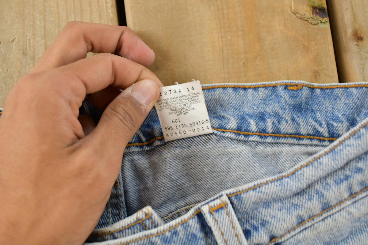 Vintage 1990s Levi's Orange Tab 560 Loose Tapered Denim Jeans Men's 32 x 31
