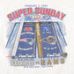 Vintage 2002 New England Patriots Super Sunday NFL T Shirt Men's L