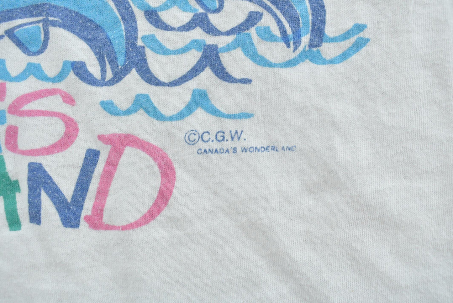 Vintage 1990's Canada's Wonderland Souvenir Promotional T-Shirt Men's M