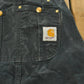 Vintage 2000s Carhartt Canvas Overalls Men's 36 x 25