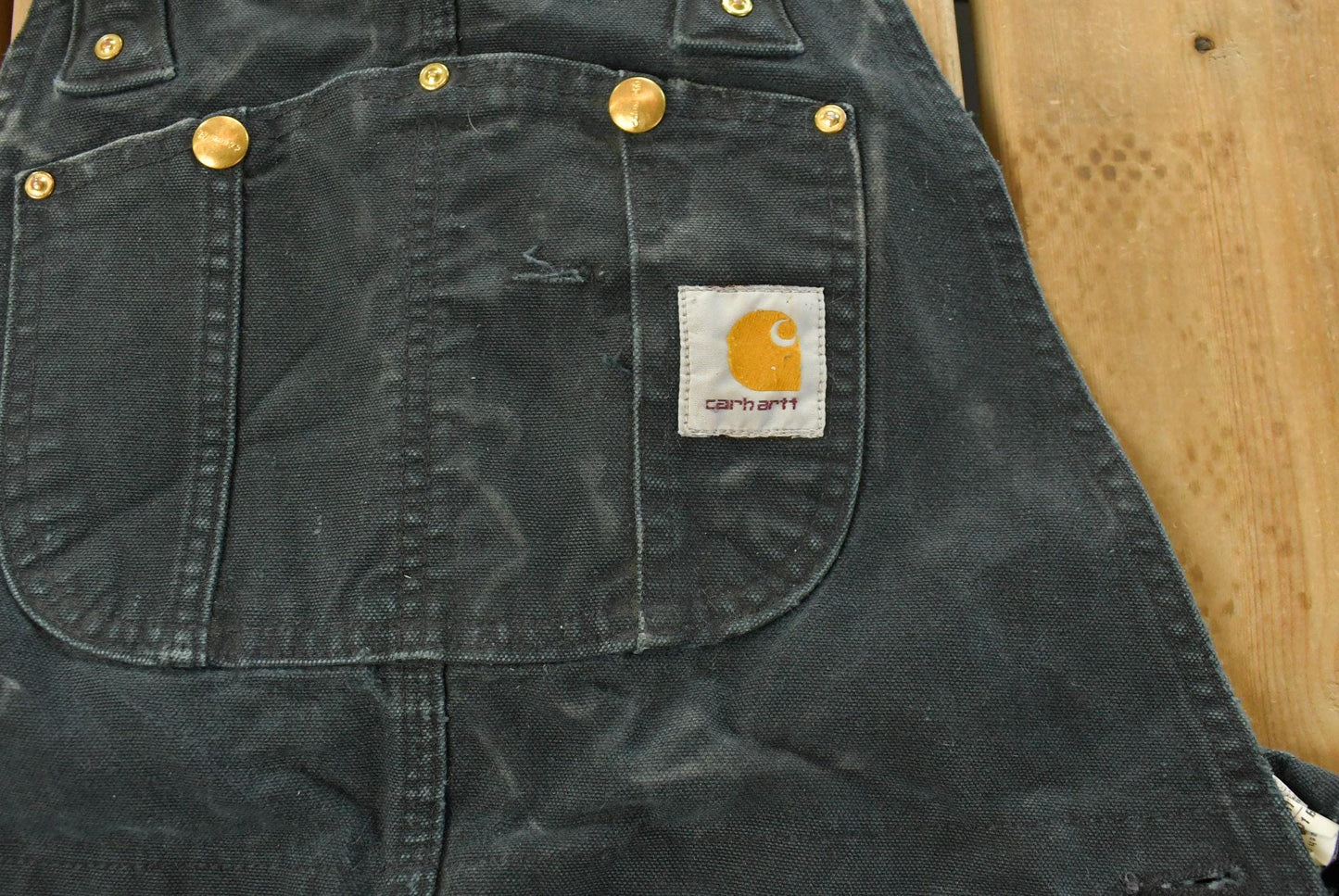 Vintage 2000s Carhartt Canvas Overalls Men's 36 x 25