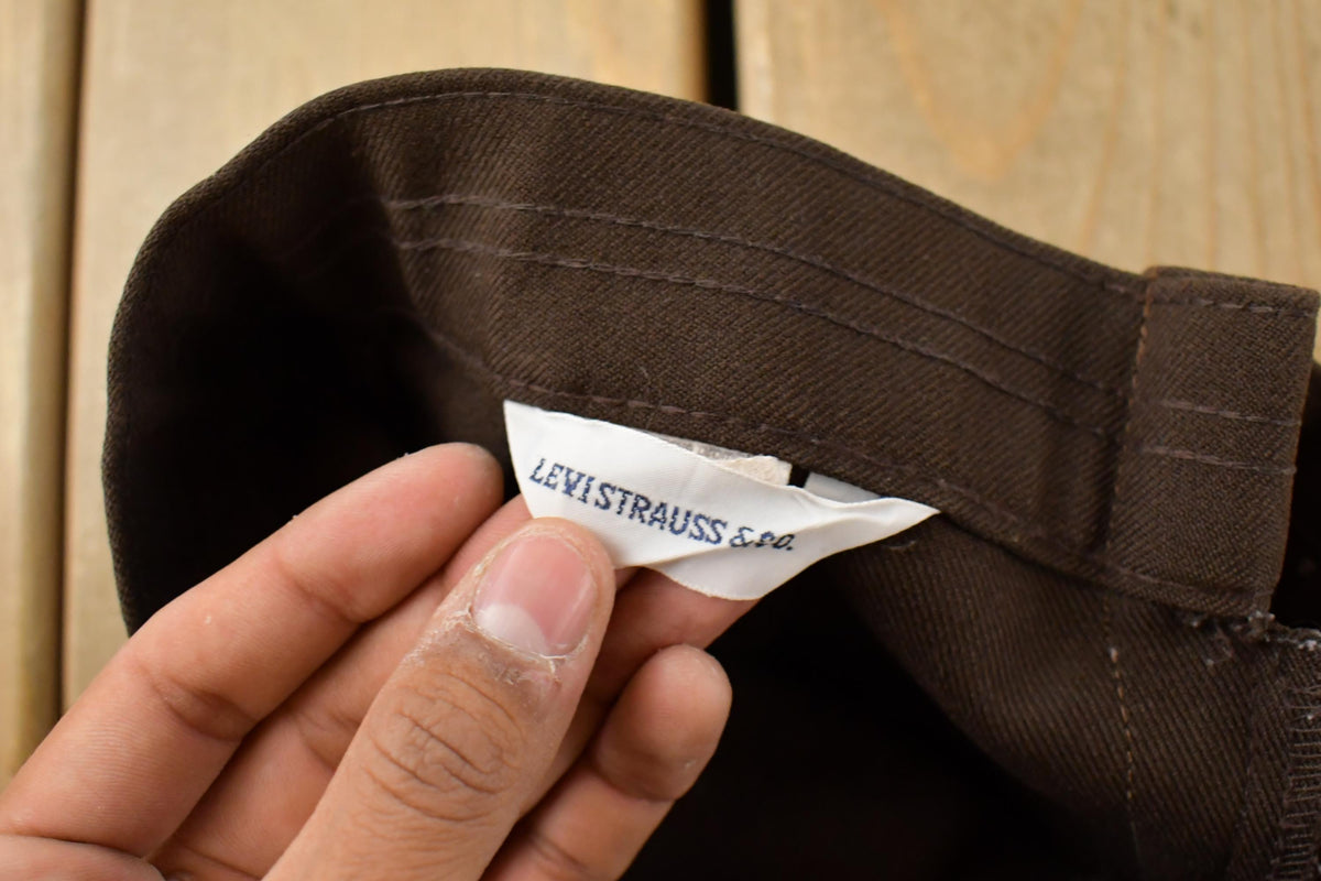 Vintage 1970s Levi's Pleated Slacks Women's 25 x 25.5