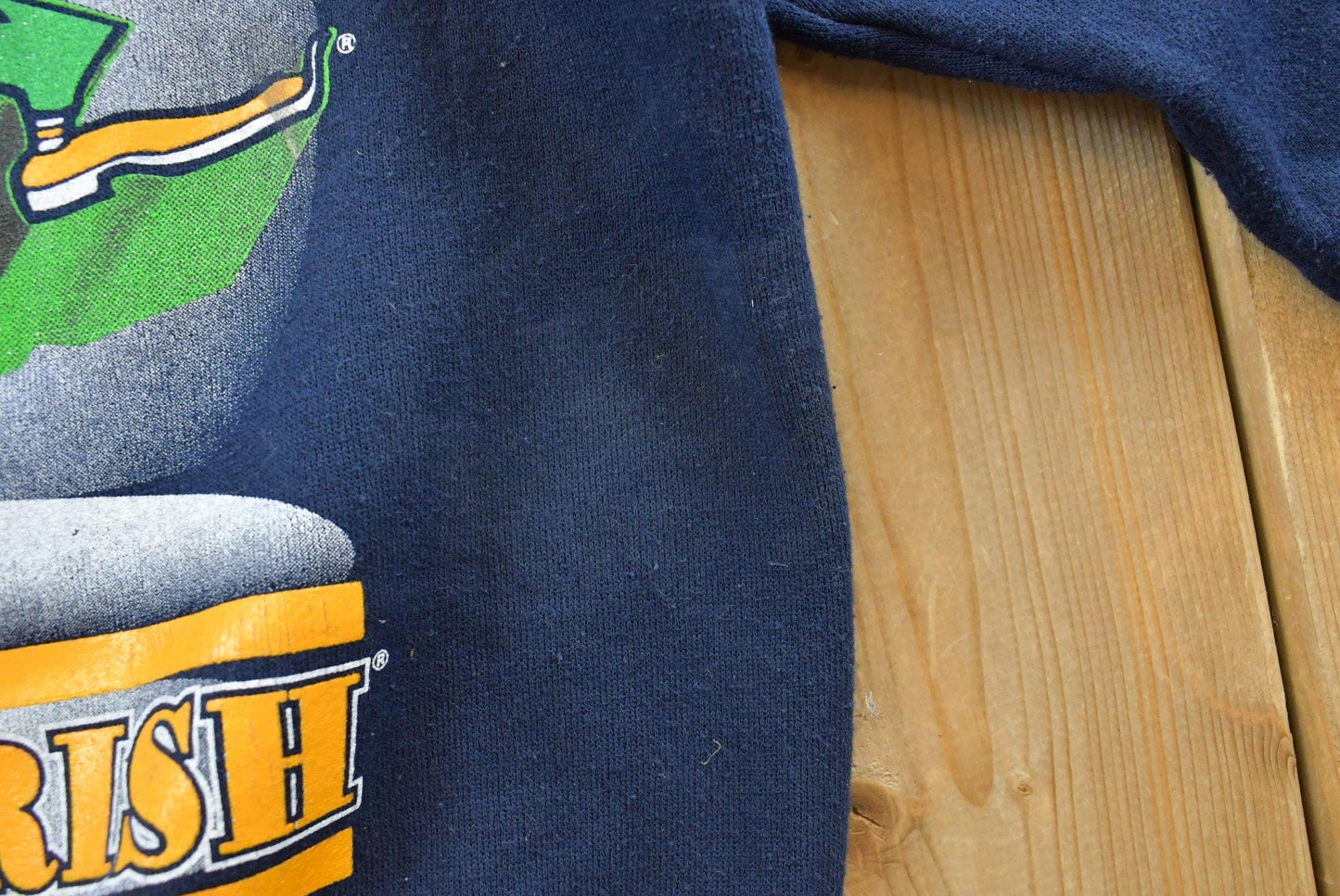 Vintage 1990s University of Notre Dame Fighting Irish Crewneck Sweatshirt Men's M / Made in USA / 90s Collegiate / NCAA