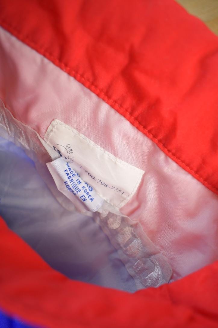 Vintage 1990s GOODYEAR Johnson Industries Motorsports Embroidered Racing Jacket Men's XL