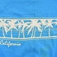 Vintage 1980s California Beach Raglan Crewneck Sweatshirt Men's S / Travel Souvenir / Americana / Made in USA