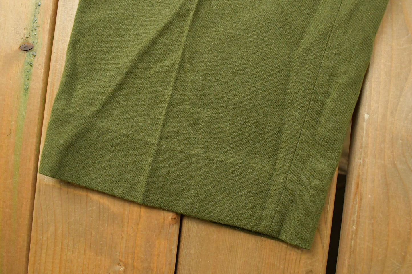 Vintage 1960s Military M-1951 Army Cargo Field Trousers Olive Drab Pants Men's 38 x 30.5