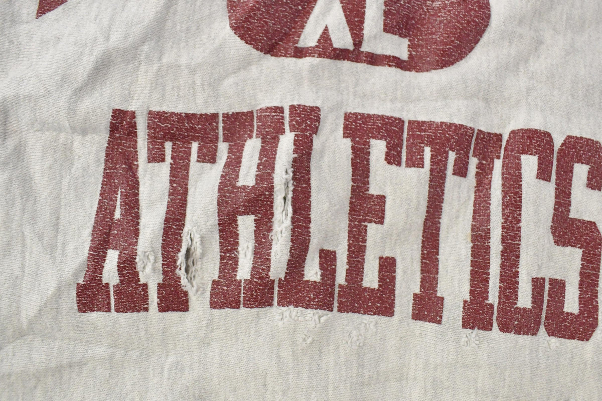 Vintage 1990s Thrashed University of Minnesota Athletics Crewneck Sweatshirt Men's Large
