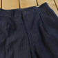 Vintage 1970s Pleated Pinstripe Trousers Men's 30 x 29.5