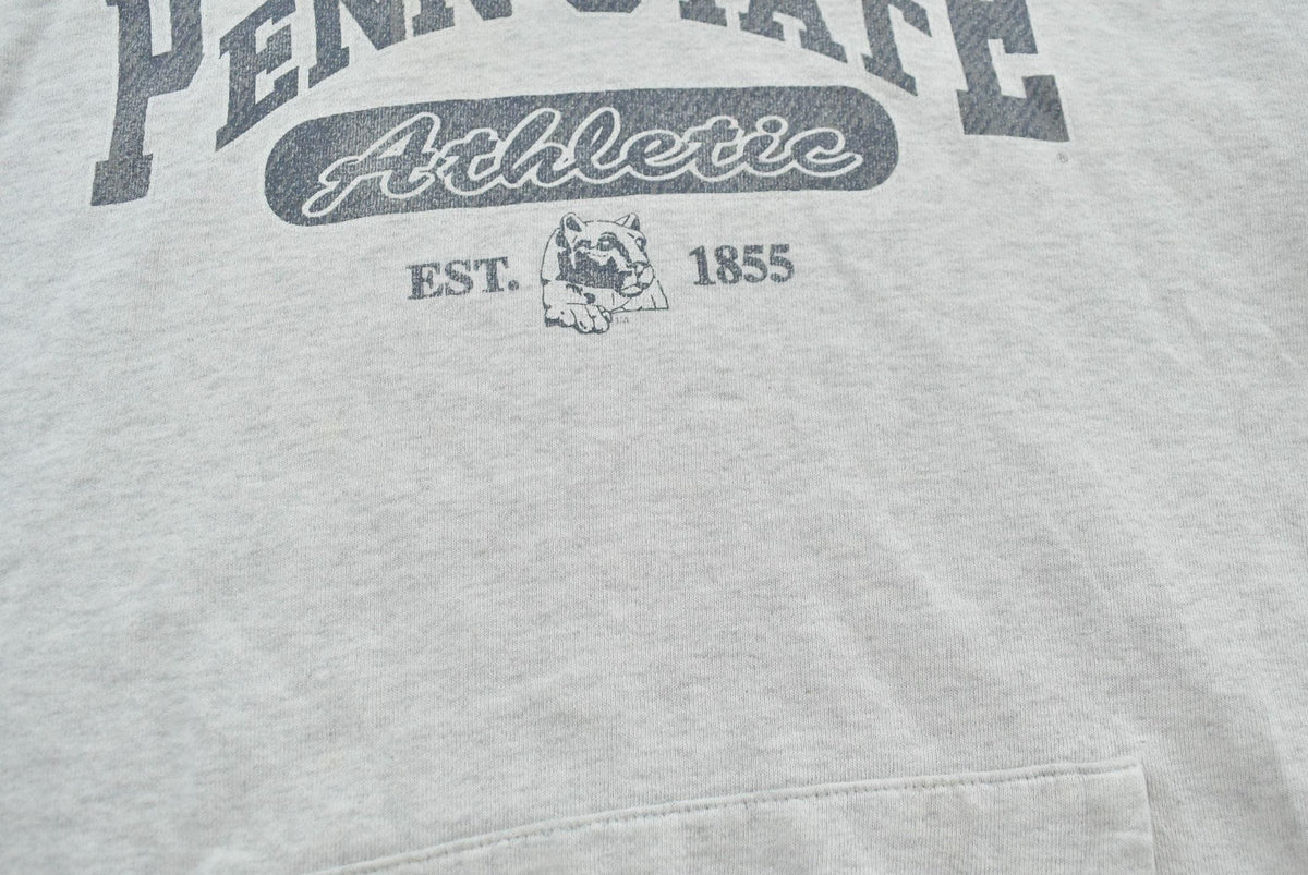 Vintage 1990s Nutmeg Mills Penn State University Atheltics Hoodie Sweatshirt Men's L