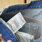 Vintage 2000s Levi's Distressed Patchwork Denim Jeans Men's 30 x 28