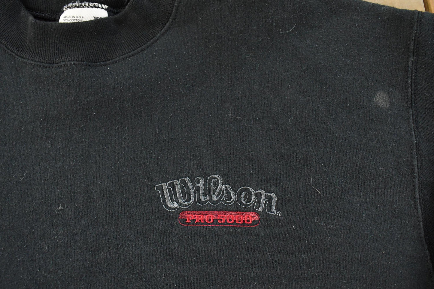 Vintage 1990s Wilson Streetwear Crewneck Sweatshirt Sun Faded Men's XL