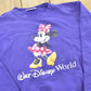 Vintage 1990s Walt Disney World Minnie Mouse Crewneck Sweatshirt Youth M