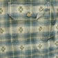 Vintage 1990s Levi's Aztec Embroidered Flannel Button Up Shirt Men's L