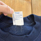 1990s Vintage Navy Spell Out Naval Crewneck Sweatshirt Men's S