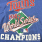 Vintage 1987 Minnesota Twins World Series Champions MLB Crewneck Sweatshirt Men's M