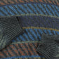 Vintage 1990s Ivy Crew Abstract Striped Knit Crewneck Sweater Men's Large
