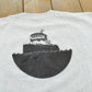 Vintage 1990s Hannah Marines Tugboat Promotional T Shirt Mens L