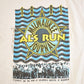Vintage 1990's ALS Run Milwaukee Journal Souvenir Travel T-Shirt Mens S