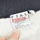 Vintage 1980s McGregor Black Thermal Lined Full Zip Up Raglan Hoodie Sweatshirt Men's L