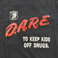 Vintage 1900s Dare to Resist Drugs And Violence Souvenir T-Shirt Men's M