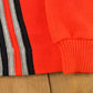 Vintage 1960s Striped Knit Cardigan Sweater Men's M