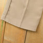 Vintage 80s Wrangler Cowboy Rancher Pants Pleated Beige Slacks Men's 35 x 31