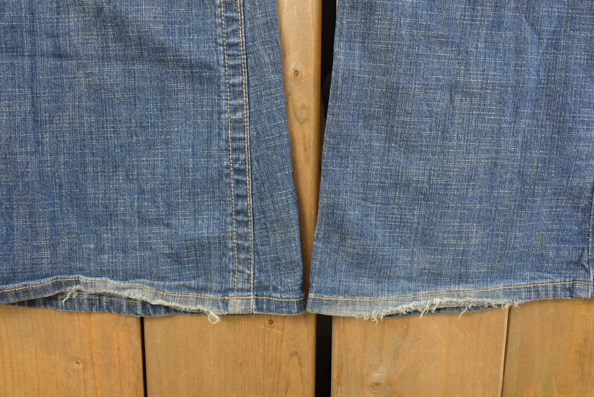 Vintage Y2K H2J Low Rise Flare Denim Jeans Women's 32 x 32