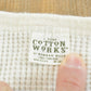 Vintage 1980s Morgan Mills Waffle Knit Long Sleeve Mens M