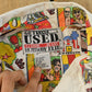 Vintage 1990s Get Used By Elie Pop Comic Art Button Up Shirt Men's L-XL