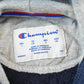 Vintage 2000s Champion Blue Small Logo Hoodie Sweatshirt Men's M / Y2K Streetwear / 00s Basic Layering Essential