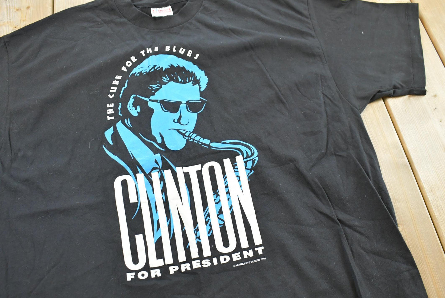 Vintage 1992 Bill Clinton For President T-Shirt Mens XL