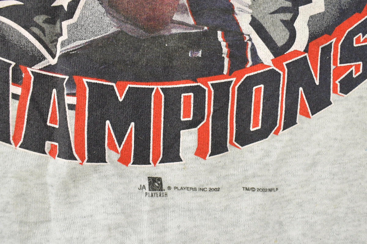 Vintage 2002 New England Patriots Tom Brady NFL Crewneck Sweatshirt Men's L