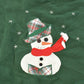Vintage 2000s Cute Snowman Crewneck Sweatshirt Men's Large